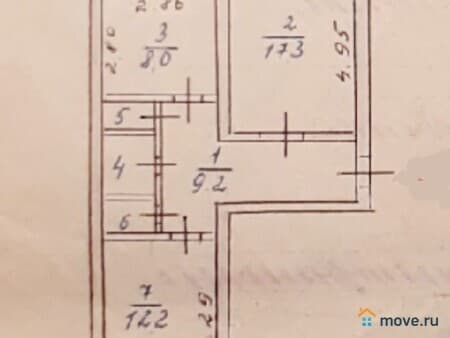 Продам 2-комнатную квартиру, 53.1 м², Кинешма, улица Гагарина, 25