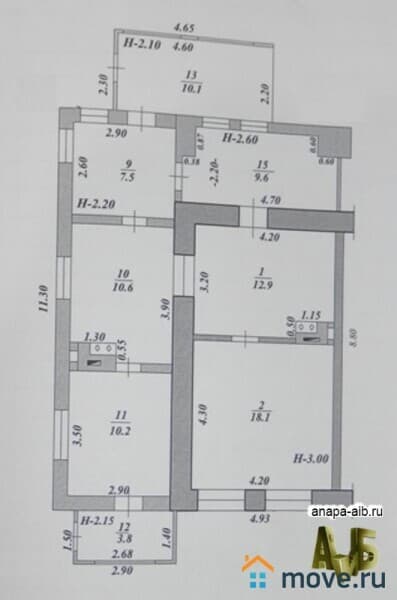 дом, 83 м², 7 соток