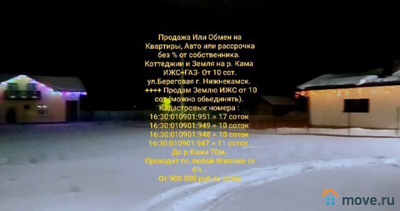 земельный участок, 17 соток