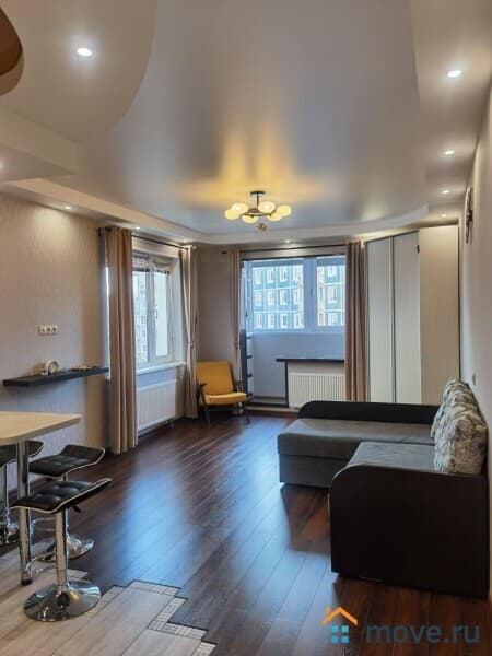 студия, 35.5 м²