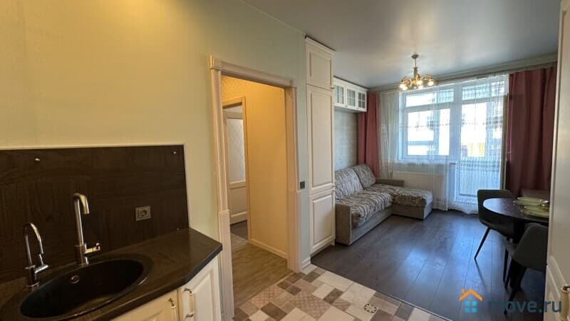 1-комн. квартира, 40.1 м²