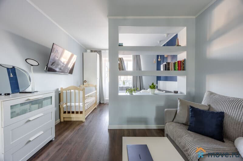 1-комн. квартира, 39.8 м&sup2;