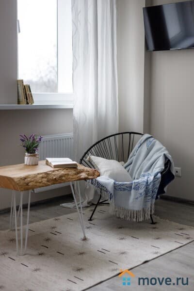 1-комн. апартаменты, 33.8 м&sup2;