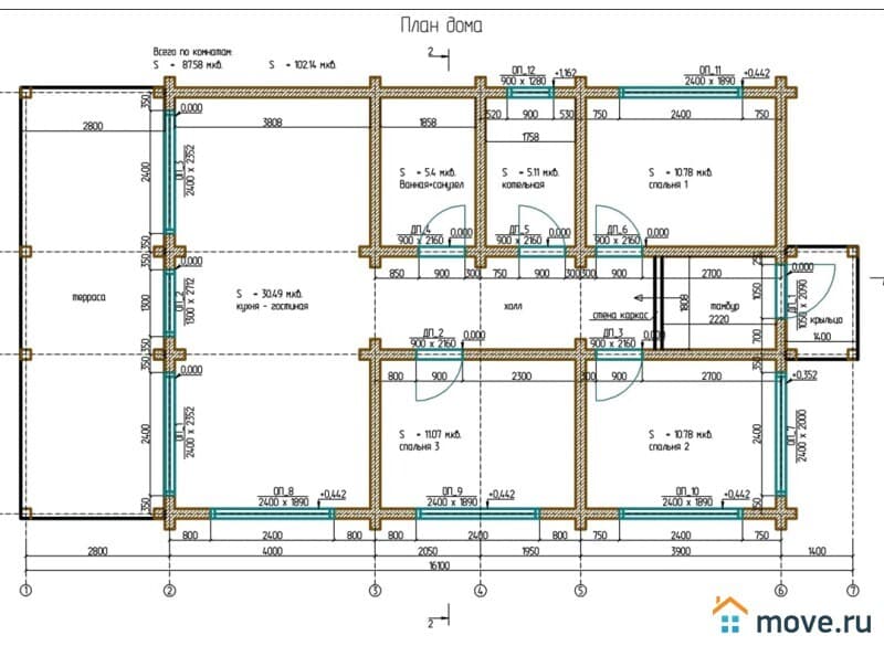 дом, 120 м&sup2;
