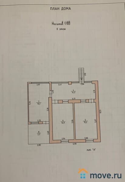 дом, 106 м², 1 сотка