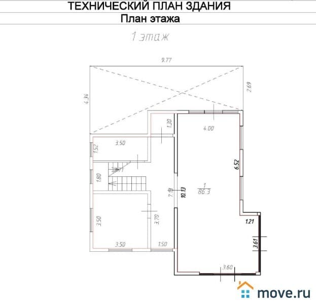 дом, 173 м², 6 соток