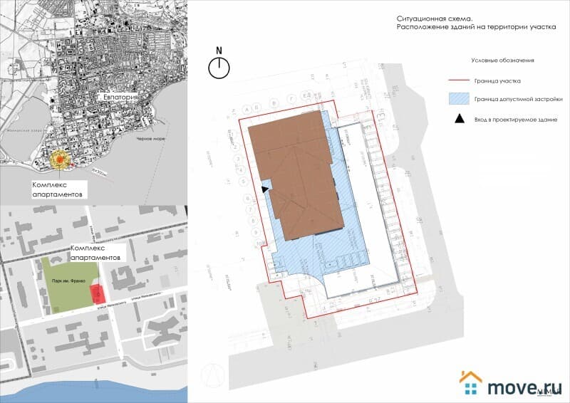 1-комн. апартаменты, 26 м²