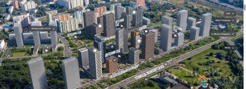 1-комн. квартира, 34 м&sup2;