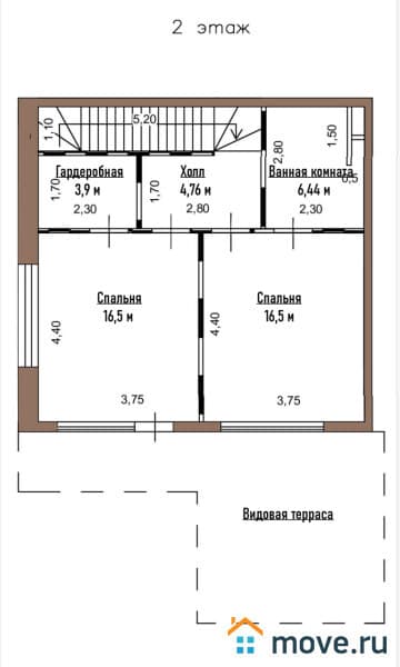 таунхаус, 117 м², 1.4 сотки