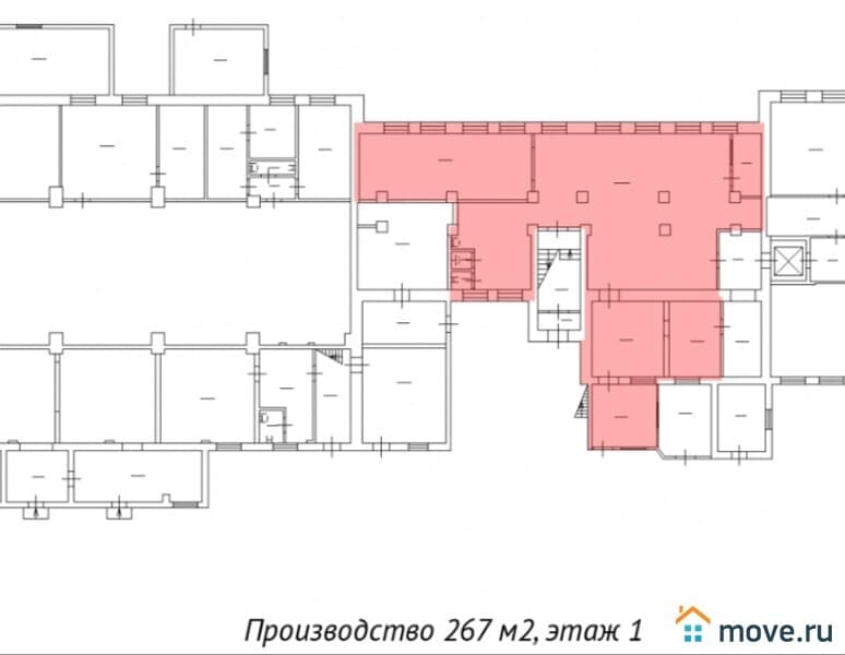 склад, 267 м²