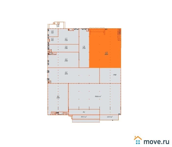склад, 6200 м&sup2;