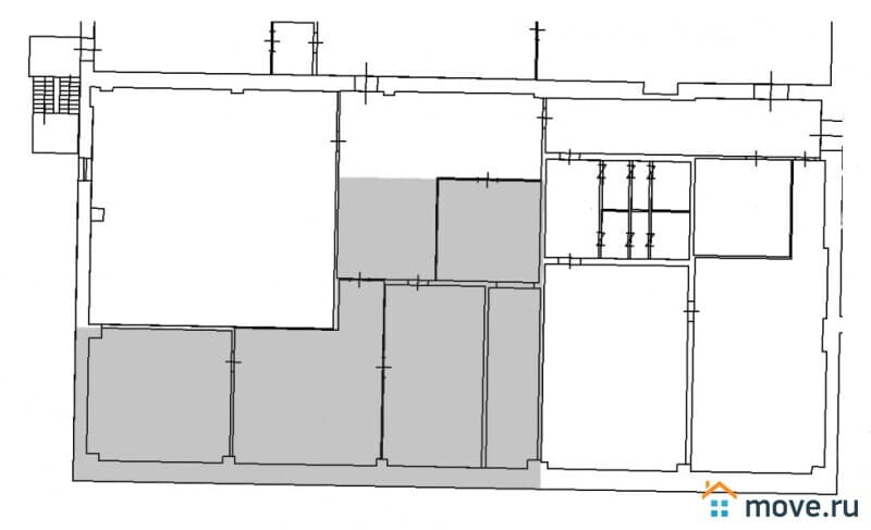 склад, 167 м²