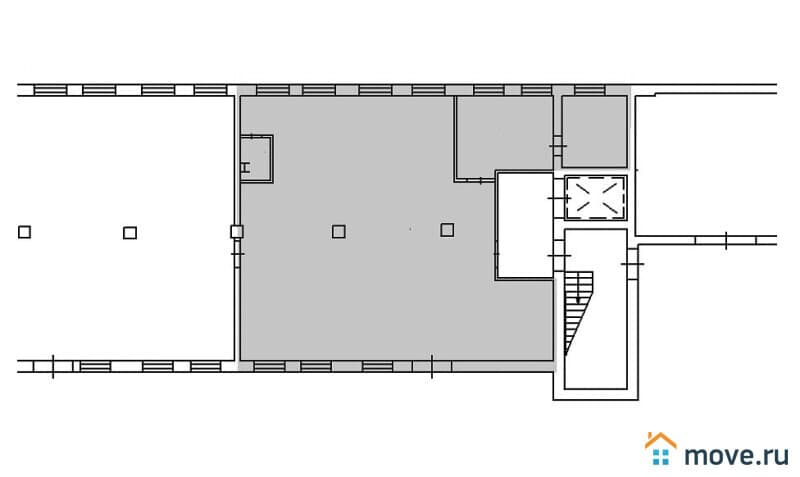 склад, 197 м²