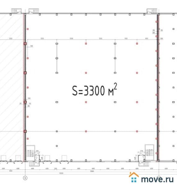 склад, 3300 м²