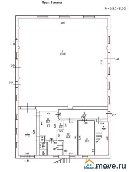 офис, 150 м²