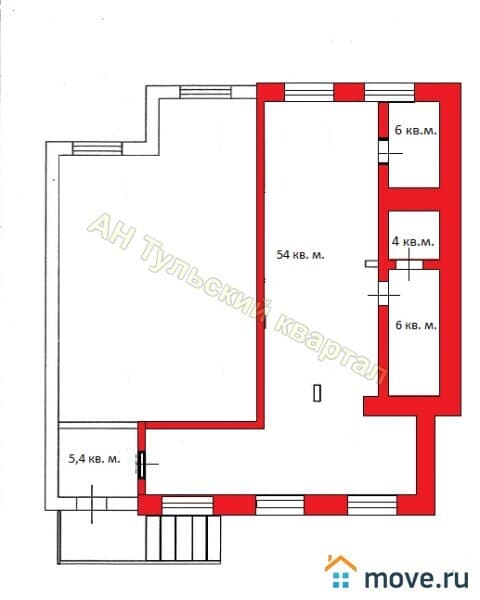 свободного назначения, 60 м²
