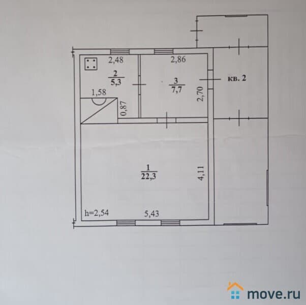 дом, 35.3 м²