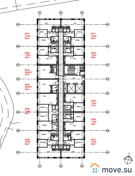 1-комн. квартира, 29 м²