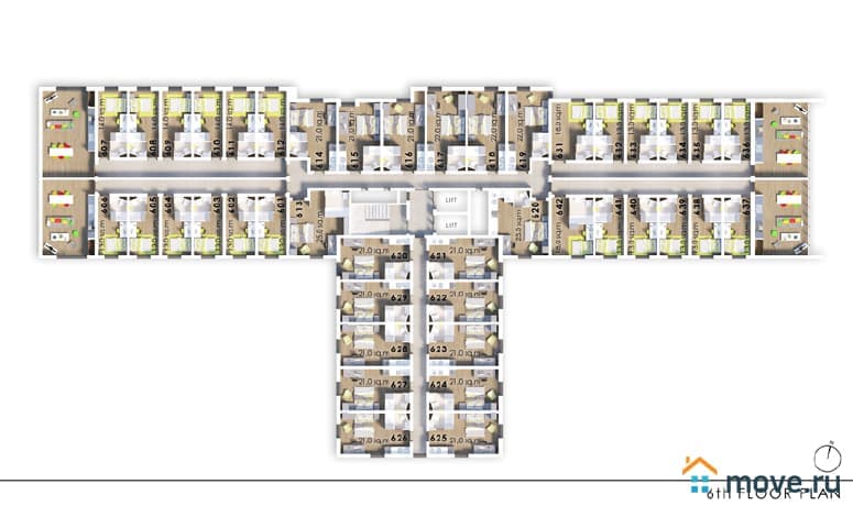 1-комн. квартира, 28 м²