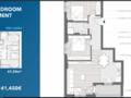 Купить двухкомнатную квартиру, 48 м², этаж 2 из 4. Фото 2