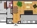Продам трехкомнатную квартиру, 83 м², этаж 4 из 5. Фото 2