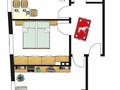 Продажа двухкомнатной квартиры, 56 м², этаж 4 из 5. Фото 2
