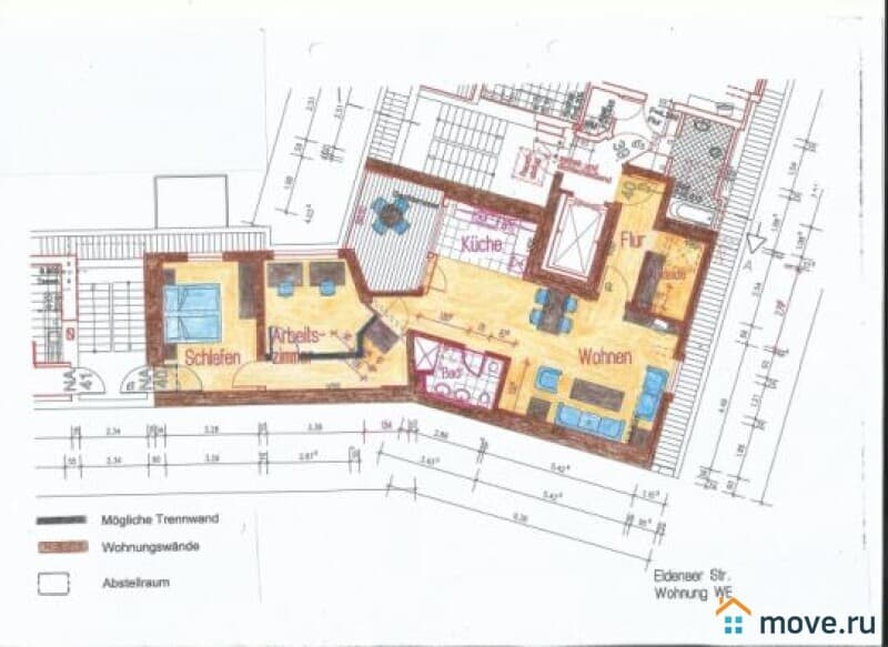 2-комн. квартира, 106 м²