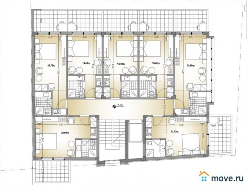 гостиница, 700 м²