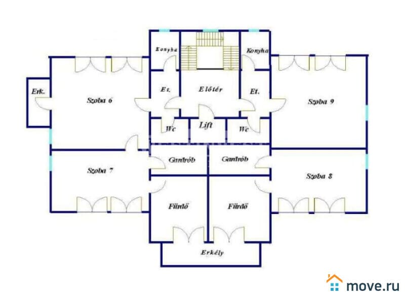 вилла, 990 м², 44 сотки