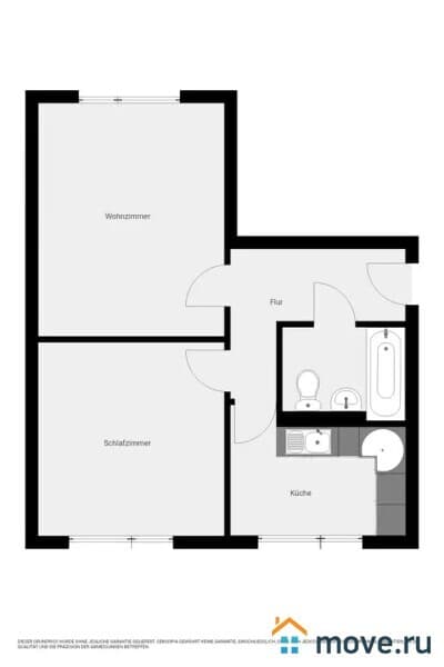 2-комн. квартира, 50 м²