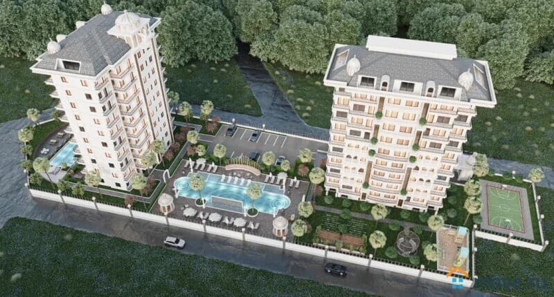 4-комн. квартира, 154 м²