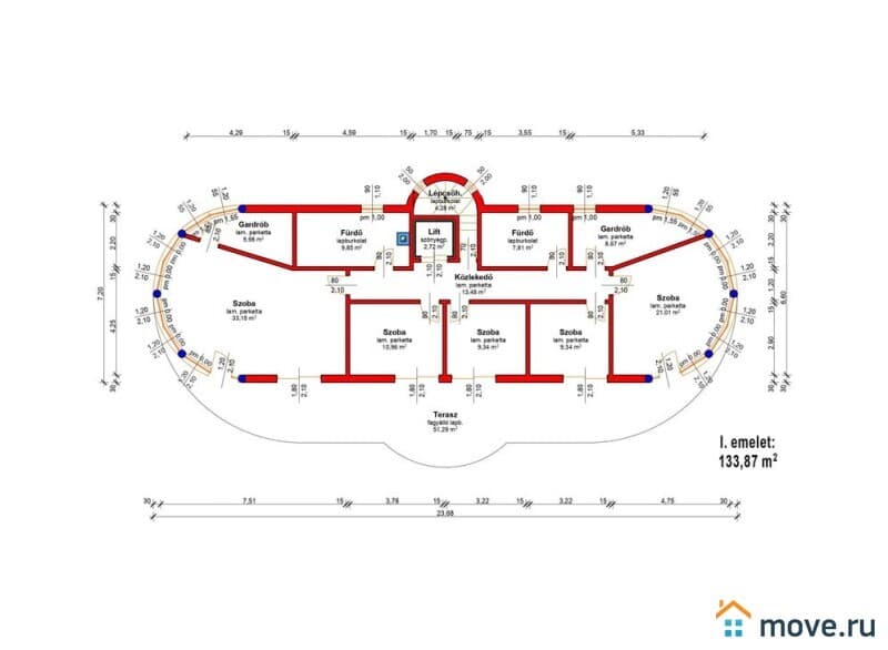 вилла, 650 м², 8 соток