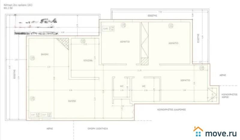 4-комн. квартира, 118 м²