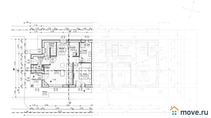 3-комн. квартира, 106 м²