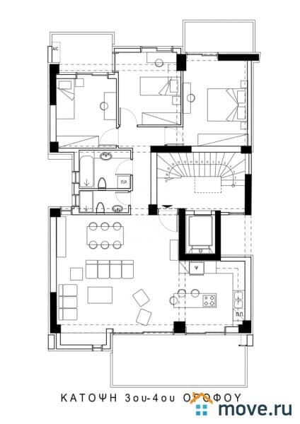 4-комн. квартира, 118 м²