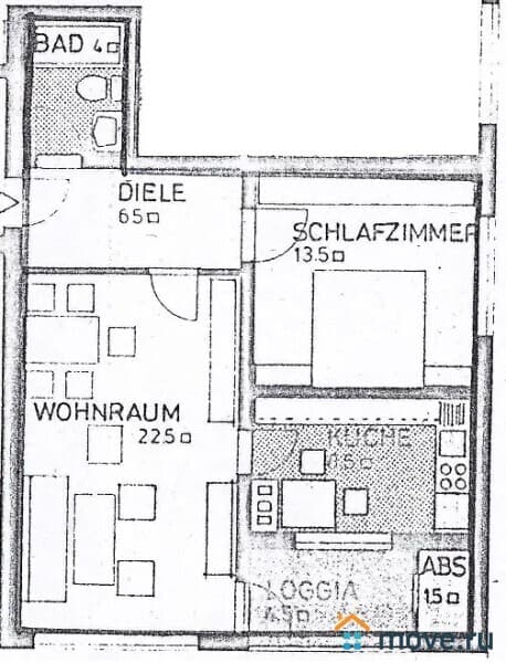 2-комн. квартира, 62 м²