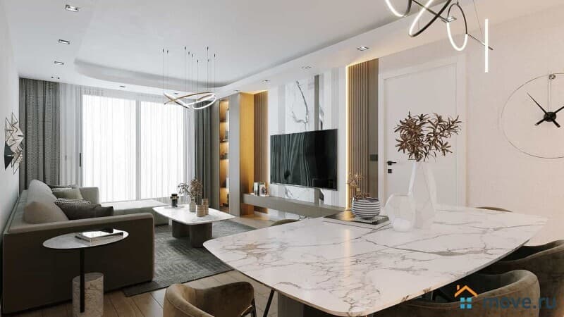 3-комн. квартира, 88 м²
