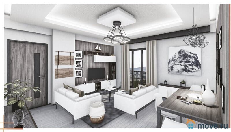 3-комн. квартира, 117 м²