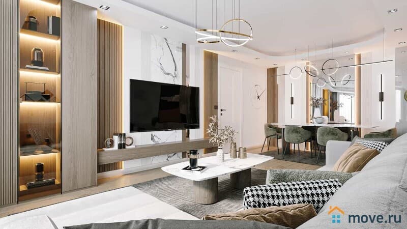 3-комн. квартира, 108 м²