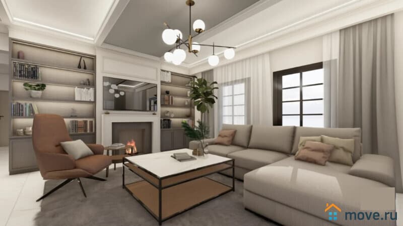 4-комн. квартира, 163 м²