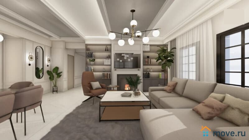 4-комн. квартира, 163 м²