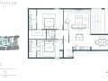 Купить двухкомнатную квартиру, 64 м², этаж 2 из 4. Фото 4