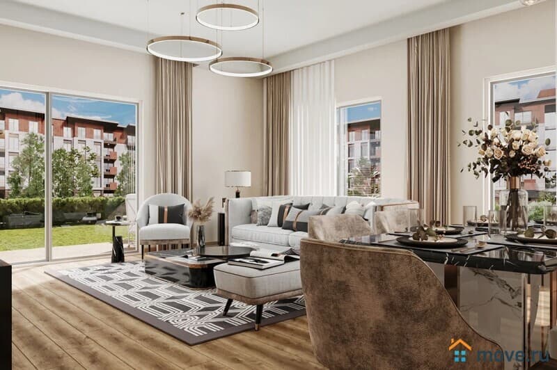 4-комн. квартира, 130 м²