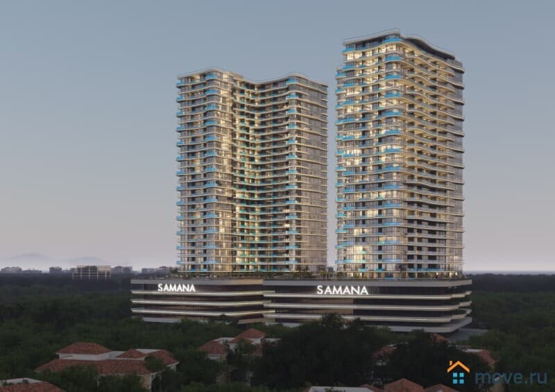 3-комн. квартира, 91 м²