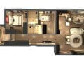 Продажа трехкомнатной квартиры, 114 м², этаж 2 из 3. Фото 2