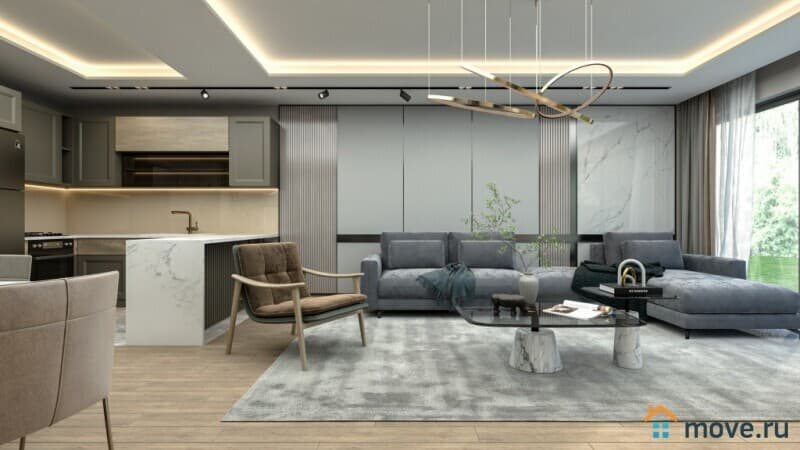 2-комн. квартира, 57 м²