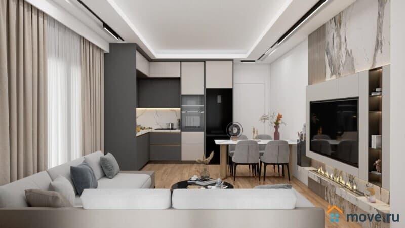 2-комн. квартира, 52 м²