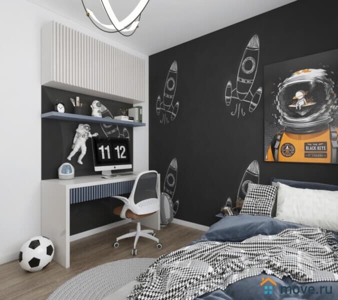 3-комн. квартира, 90 м²