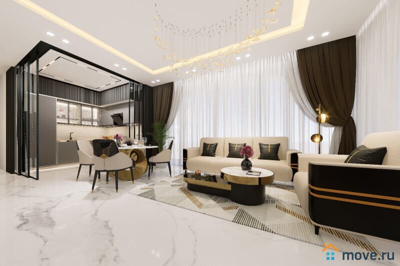 3-комн. квартира, 118 м²