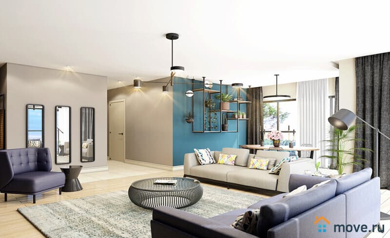 2-комн. квартира, 84 м²